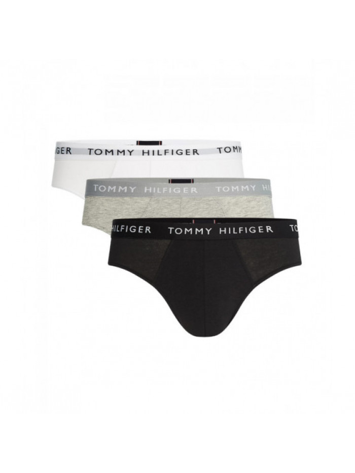 Herren Slip Tommy Hilfiger Grau, Weiß, Schwarz 3pack